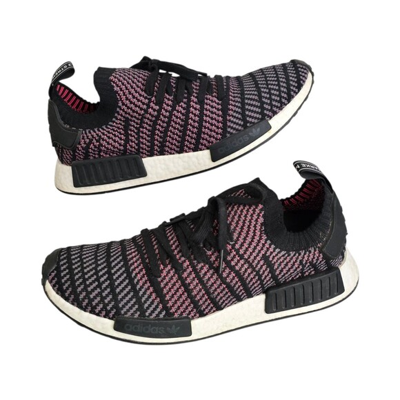 Adidas NMD R1 STLT Sneakers Mens Size 13 Primeknit Core Black Multicolor Shoes main image 7